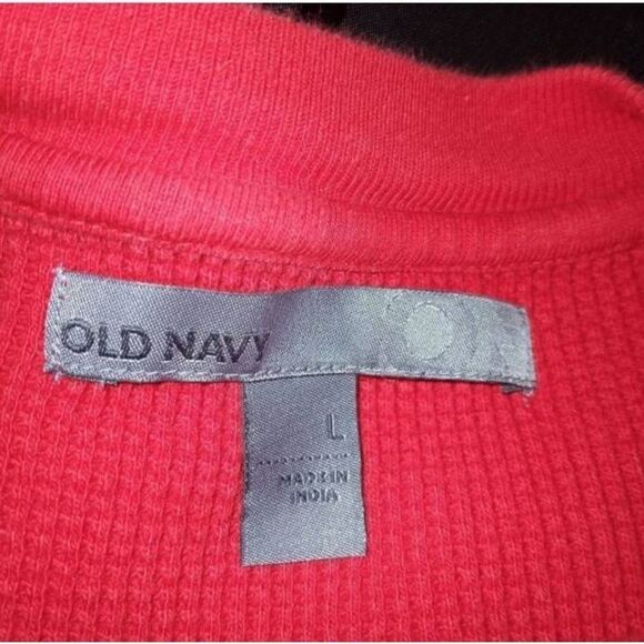 OLD NAVY RED TOP SZ.L EUC - Picture 3 of 4